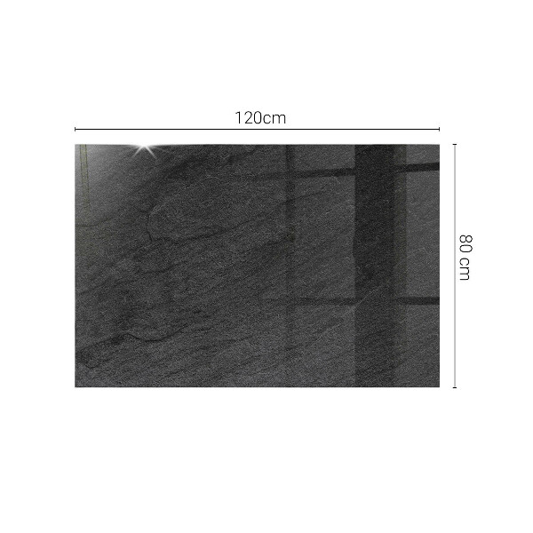 Rechteckige tischplatte glas Steintexturmotiv