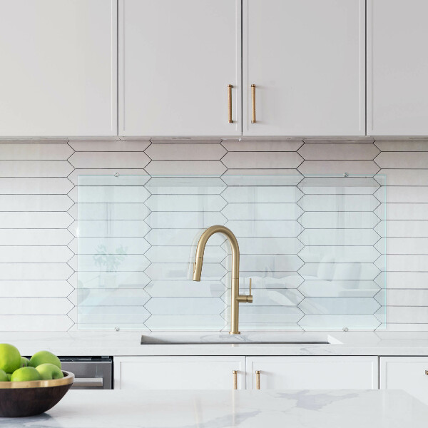 Spritzschutz für die Küche transparent 120x60 cm