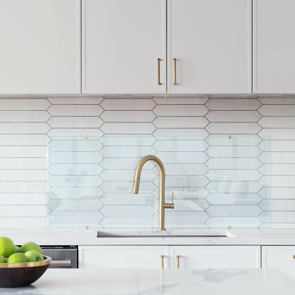 Spritzschutz für die Küche transparent 125x50 cm