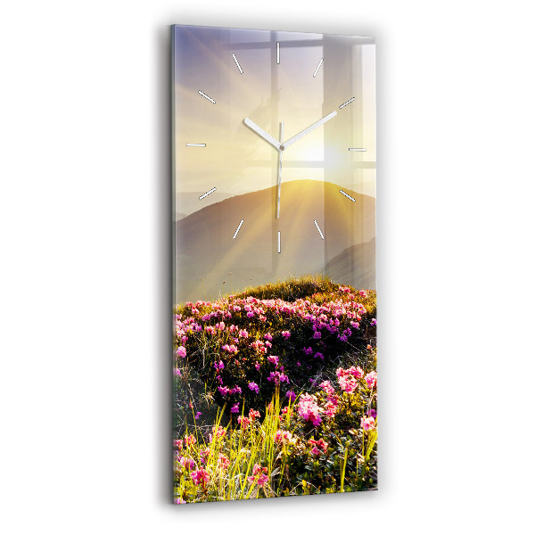 Vertikale Uhr Berglandschaft