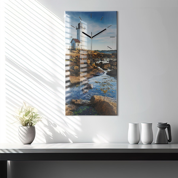 Vertikale Uhr Annisquam-Leuchtturm