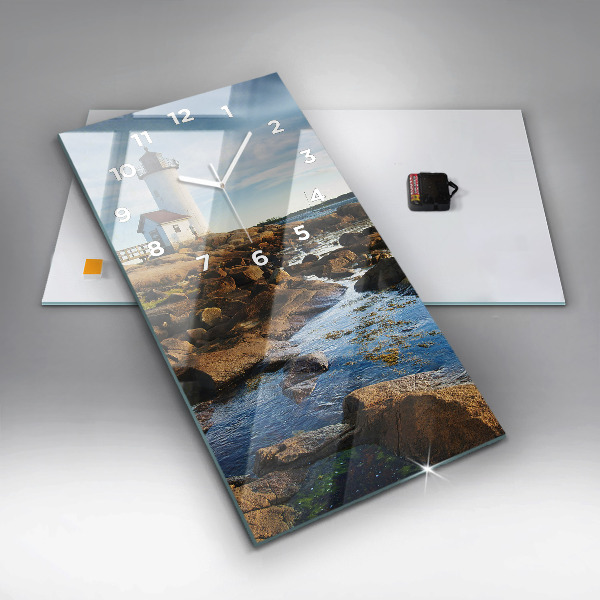 Vertikale Uhr Annisquam-Leuchtturm