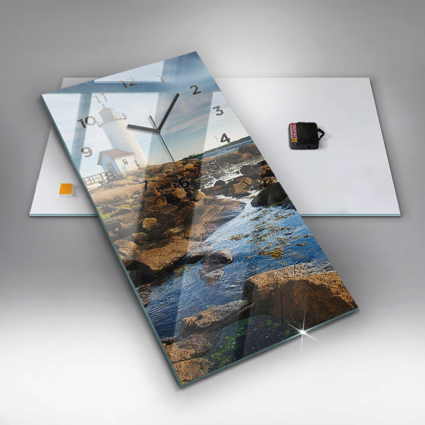 Vertikale Uhr Annisquam-Leuchtturm