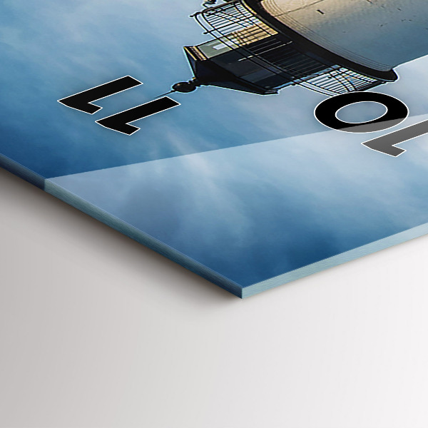 Vertikale Uhr Annisquam-Leuchtturm