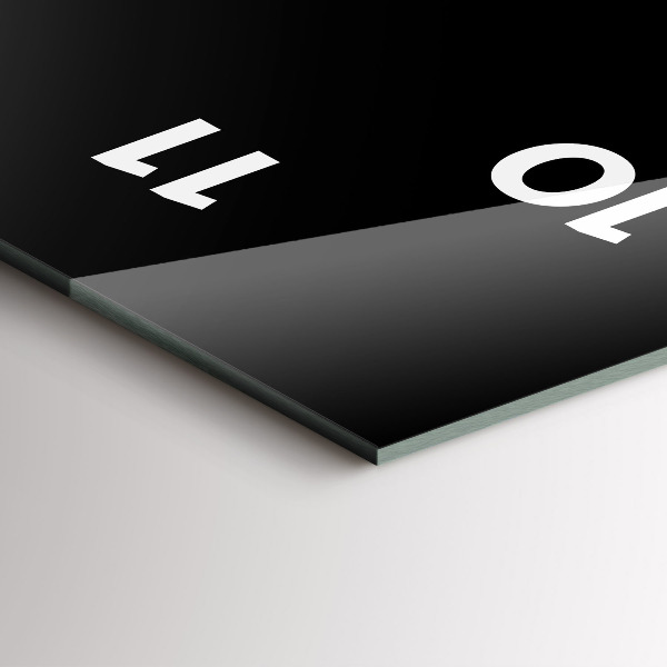 Vertikale Uhr mit motiv Tasse heißer Kaffee