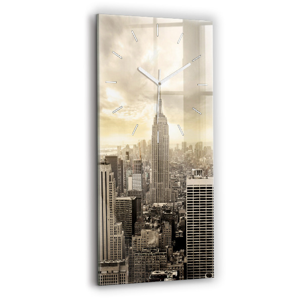 Vertikale Uhr Türme in New York