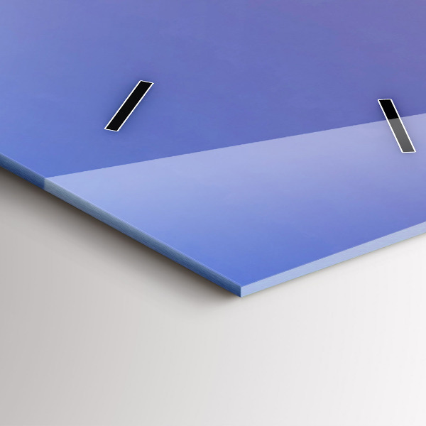 Vertikale Uhr mit motiv Ansicht von Barcelona