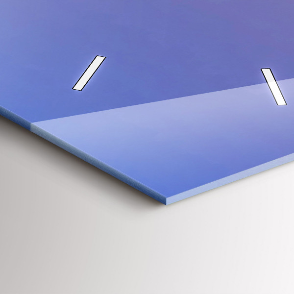 Vertikale Uhr mit motiv Ansicht von Barcelona