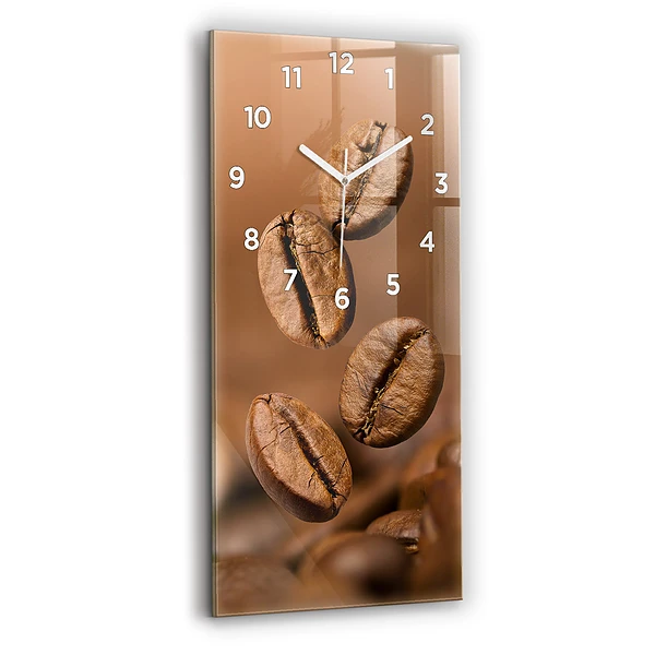 Vertikale Uhr mit motiv Abstrakte Farben