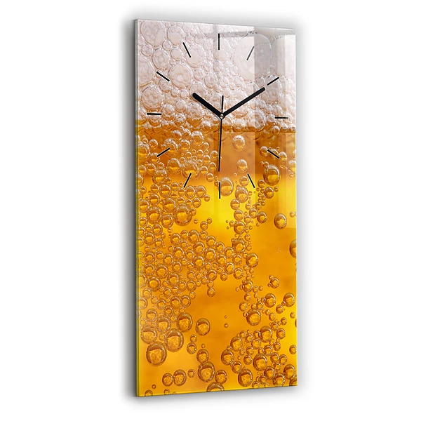 Vertikale Uhr Bier