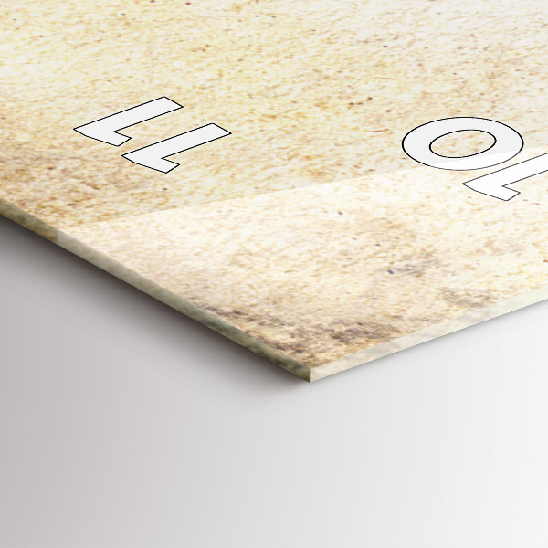 Vertikale Uhr Abstraktes Porträt einer Frau