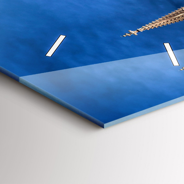 Vertikale Uhr mit motiv Brücke in Deutschland