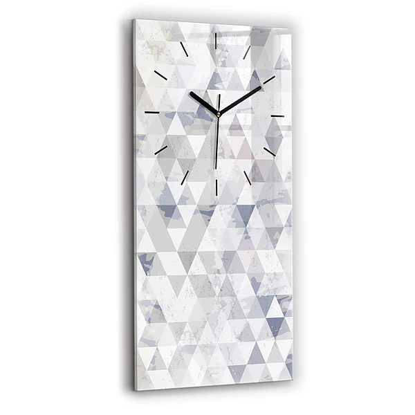 Vertikale Uhr mit motiv Geometrisches Muster