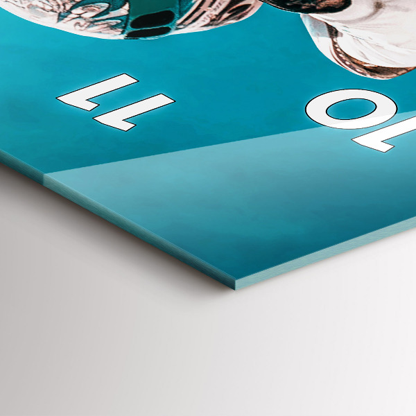 Vertikale Uhr Stuntman und Adrenalin