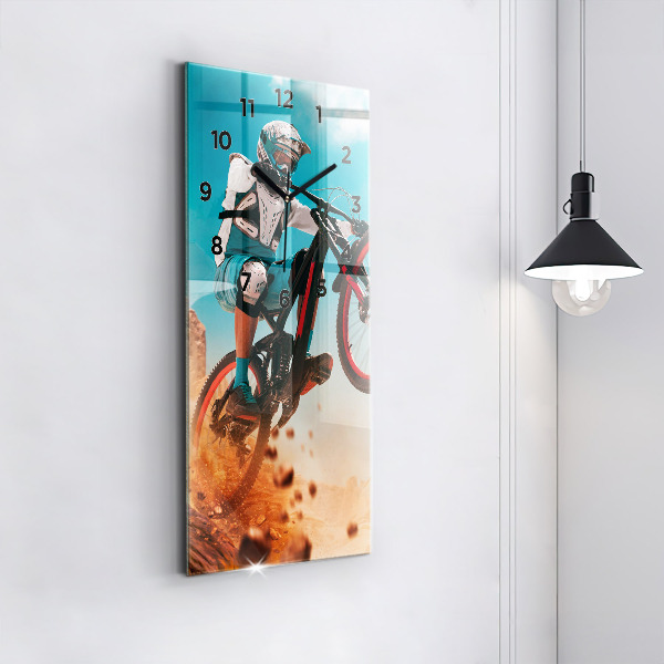 Vertikale Uhr Stuntman und Adrenalin