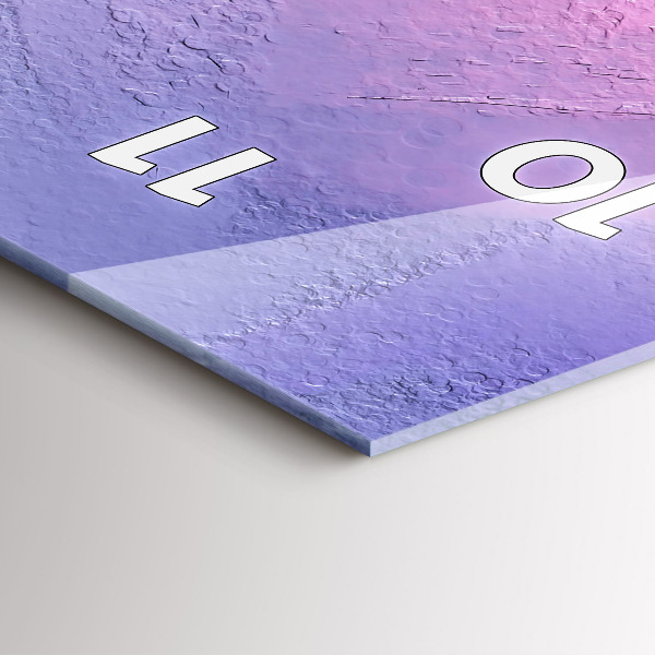 Vertikale Uhr Meereslandschaft