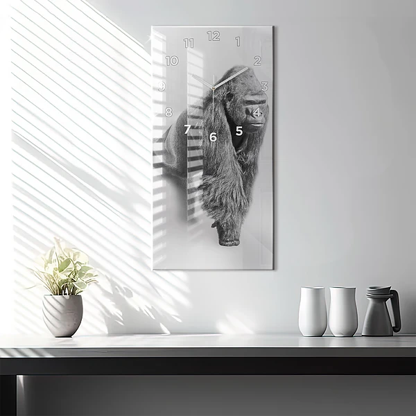Vertikale Uhr Tierische Kunstsammlung
