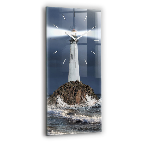 Vertikale Uhr Leuchtturm