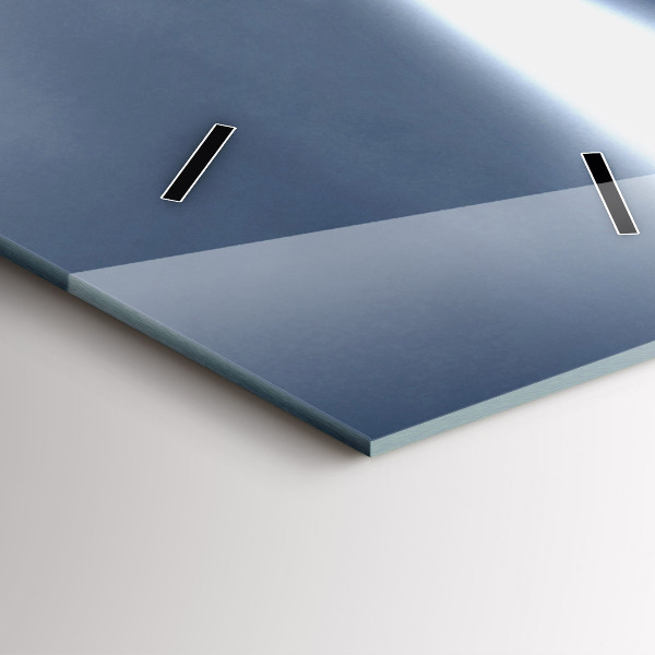 Vertikale Uhr Leuchtturm