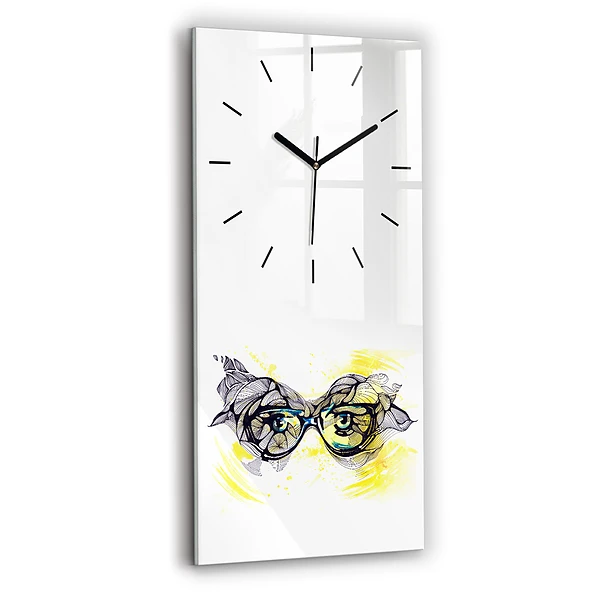 Vertikale Uhr Sonnenbrille