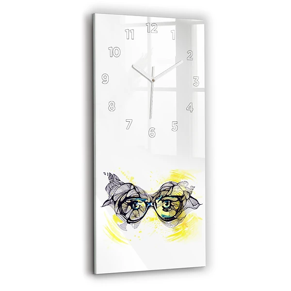 Vertikale Uhr Sonnenbrille