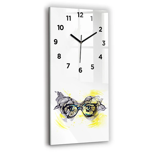 Vertikale Uhr Sonnenbrille