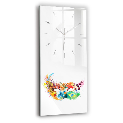 Vertikale Uhr Kultur - Flagge von Brasilien