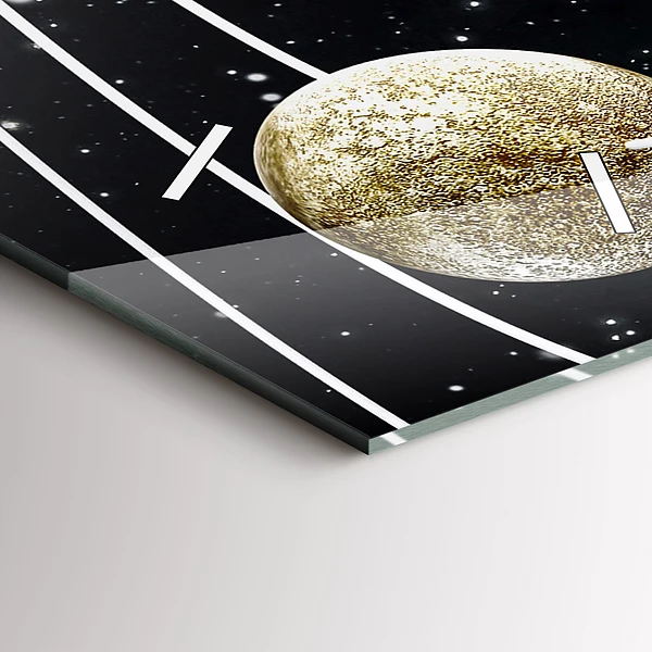 Vertikale Uhr Sonnensystem