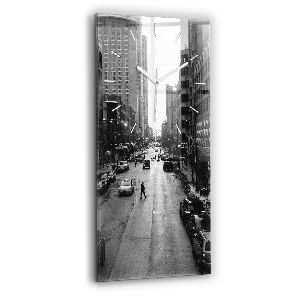 Vertikale Uhr Straßen in Chicago