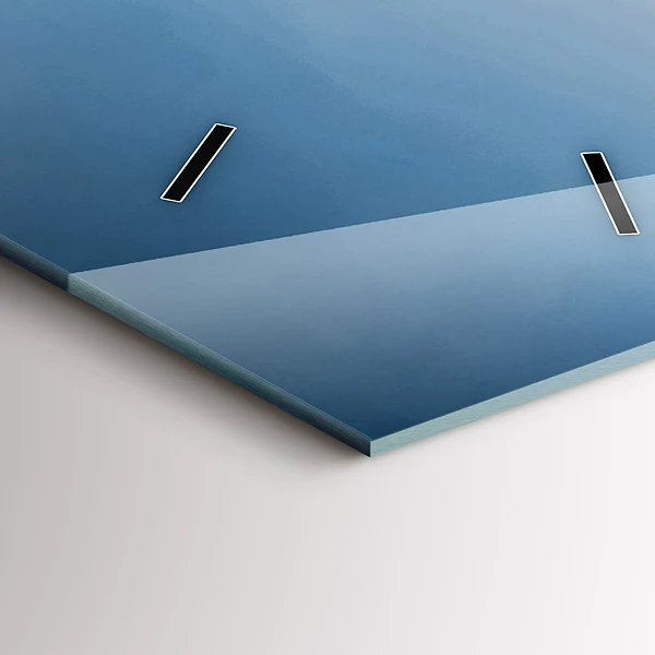 Vertikale Uhr mit motiv Leuchtturm