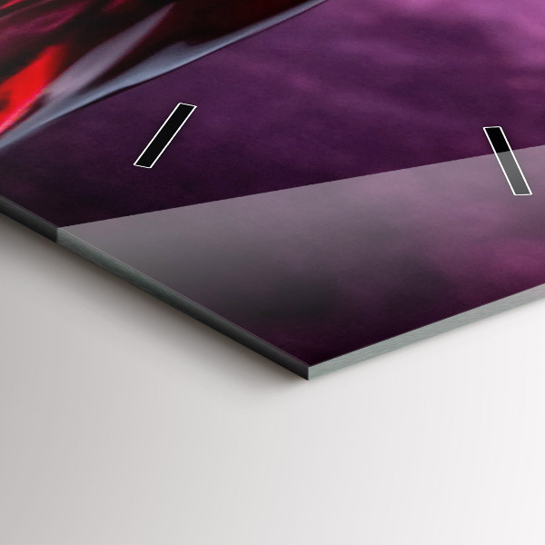 Vertikale Uhr Weinglas