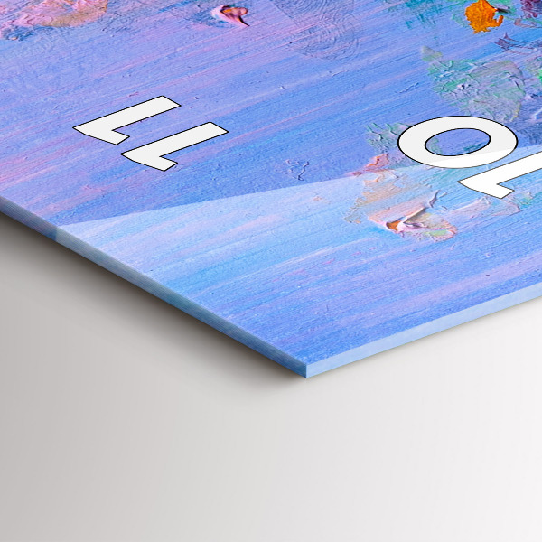 Vertikale Uhr Blumen in einer Vase