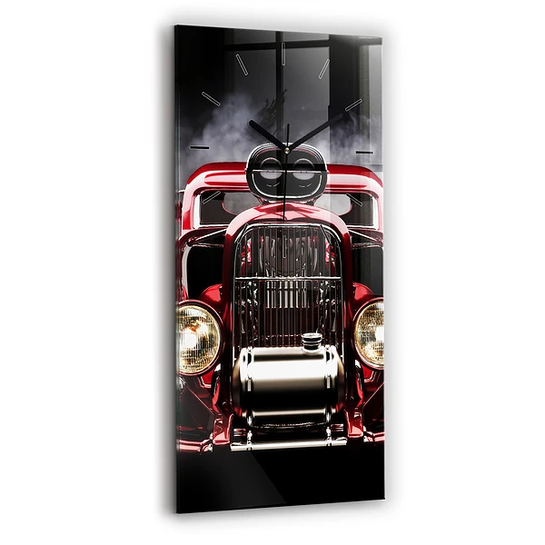 Vertikale Uhr Alter Oldtimer