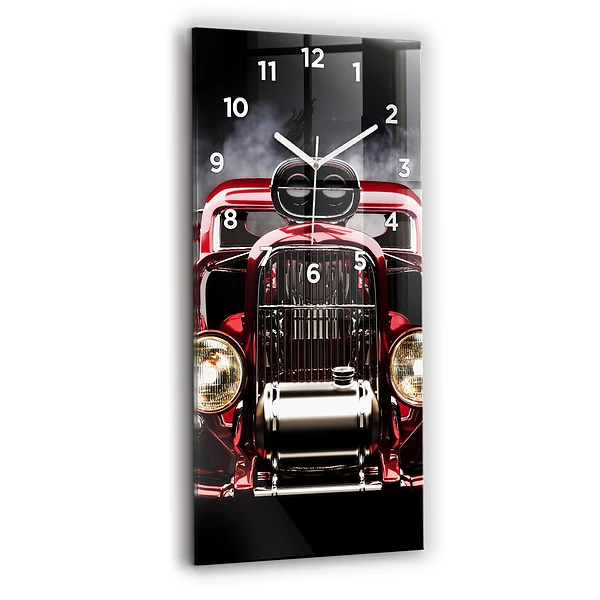 Vertikale Uhr Alter Oldtimer