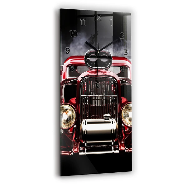 Vertikale Uhr Alter Oldtimer