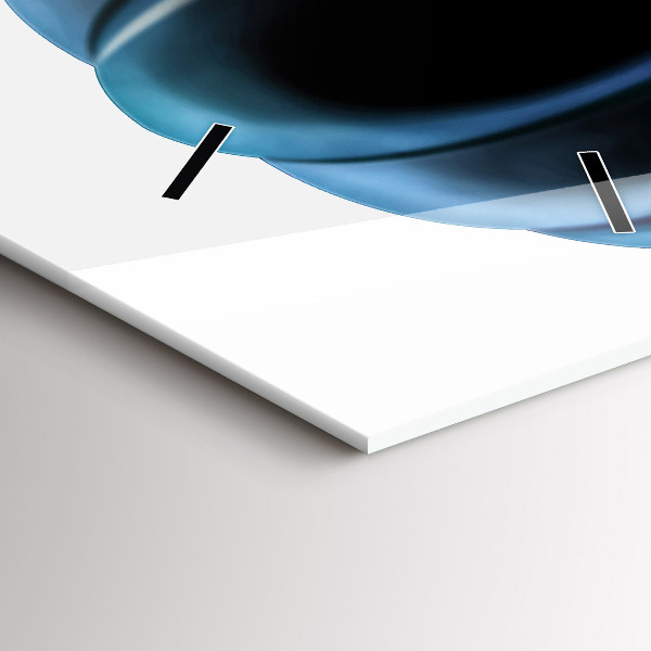 Vertikale Uhr mit motiv Luftballon am Himmel