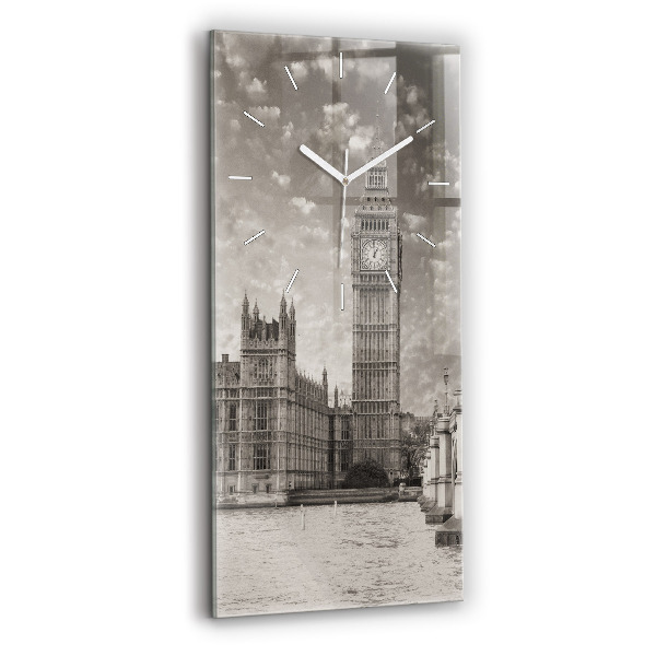 Vertikale Uhr London England Big Ben