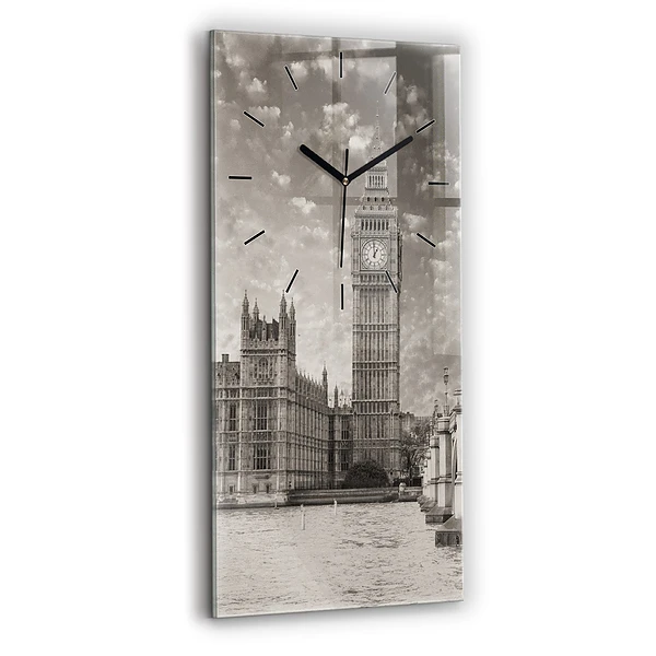 Vertikale Uhr London England Big Ben
