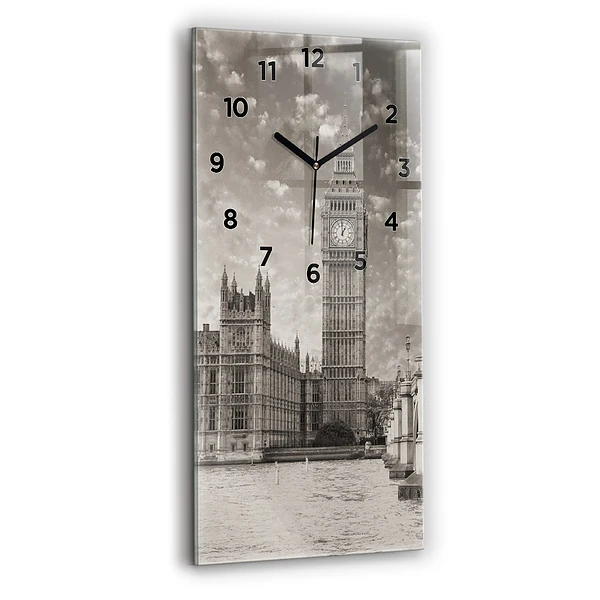 Vertikale Uhr London England Big Ben