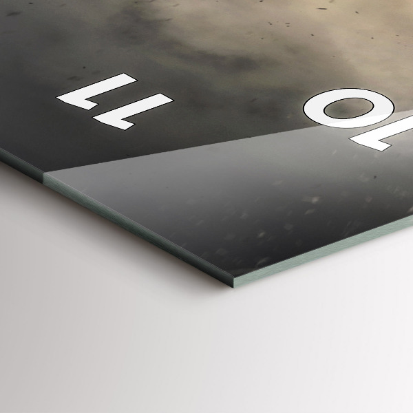 Vertikale Uhr Fäuste Macht