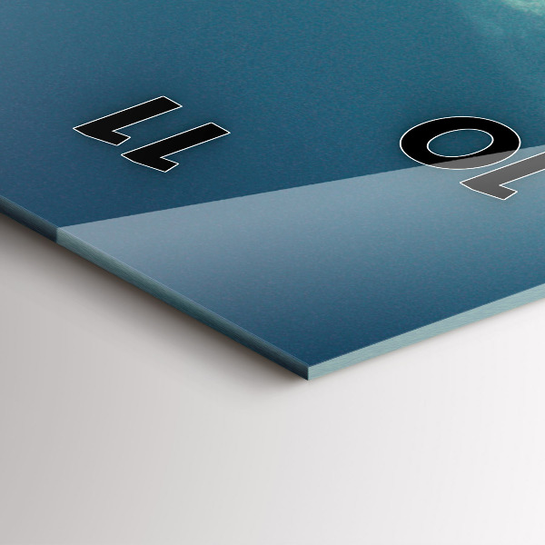 Vertikale Uhr mit motiv Auto mit Surfbrett