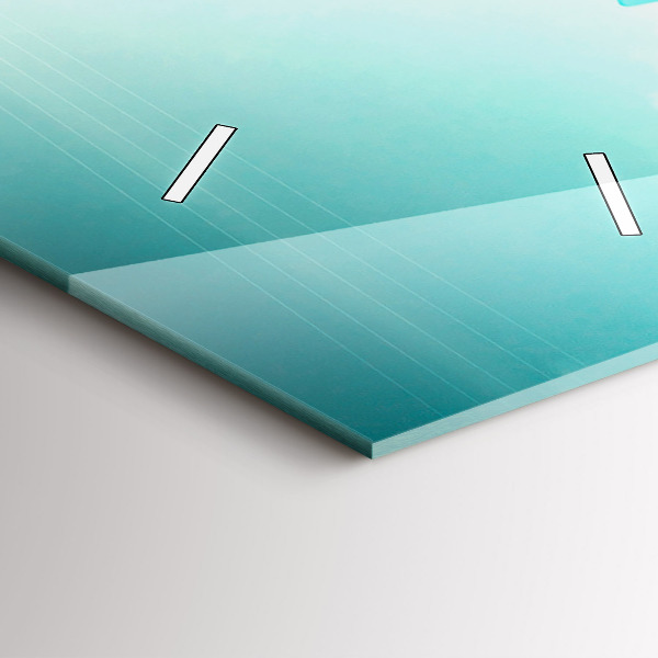 Vertikale Uhr Auto mit Surfbrett