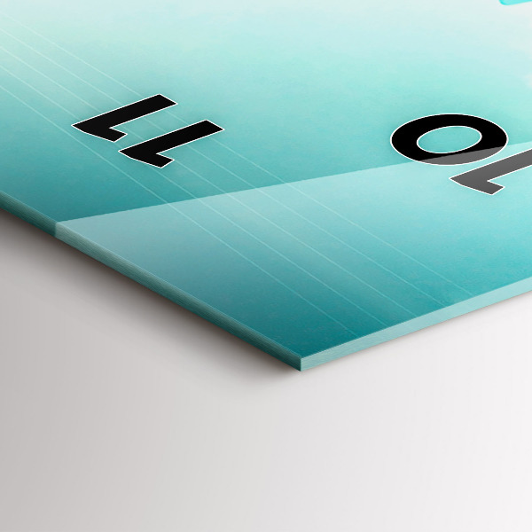 Vertikale Uhr Auto mit Surfbrett