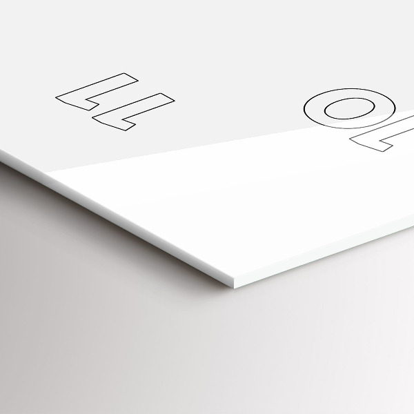 Vertikale Uhr Gemalte Tiere Elefant