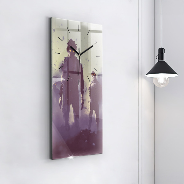 Vertikale Uhr Zombie bei Nacht - Halloween