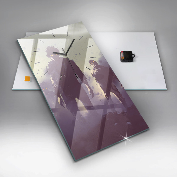 Vertikale Uhr Zombie bei Nacht - Halloween