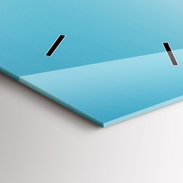 Vertikale Uhr Fliegende Insel