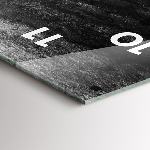 Vertikale Uhr Frau mit Hut