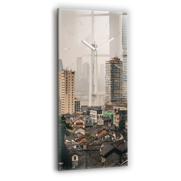 Vertikale Uhr mit motiv Alte Stadt in Chongqing