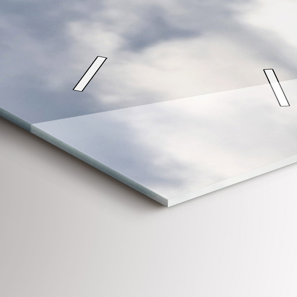 Vertikale Uhr Ziege im Aosta-Tal